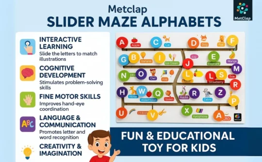 Metclap - Slider Maze Alphabets - Aplus 1