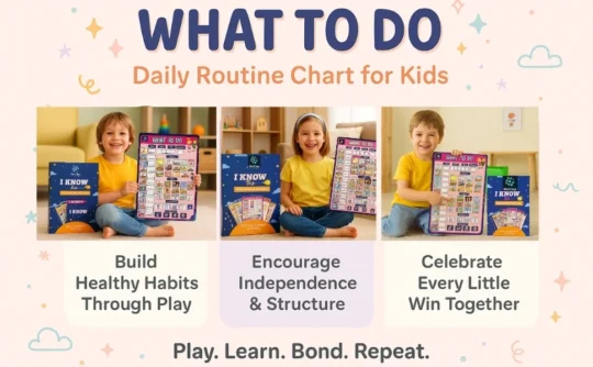 Metclap - Daily Routine Chart for Kids - Aplus 3