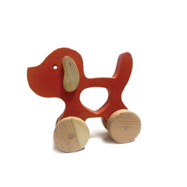 Metclap Pull along Dog - Best Game For Age 2 Year+ Kids