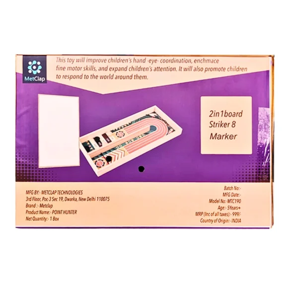 Metclap Point Hunter 2-in-1 String Board - Best Board Game - Image 4