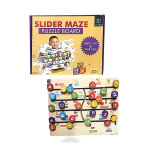 Metclap Slider Maze Alphabets , Age - 3 Years