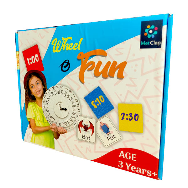 Metclap's Wheel of Fun – Engaging Educational Game for Kids