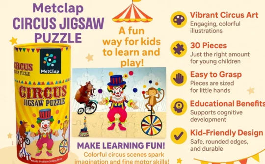 Metclap - Circus Jigsaw Puzzle - Aplus 2