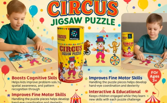 Metclap - Circus Jigsaw Puzzle - Aplus 3