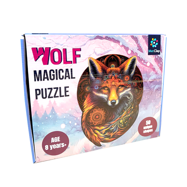 Baby Wolf Puzzle Magical - Metclap Jigsaw Puzzles