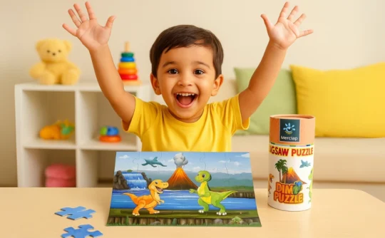 Metclap - Dinosaurs Jigsaw Puzzle - Aplus 1