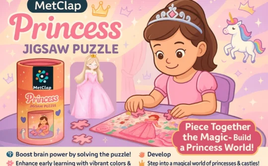Metclap - Princess Jigsaw Puzzle - Aplus 4