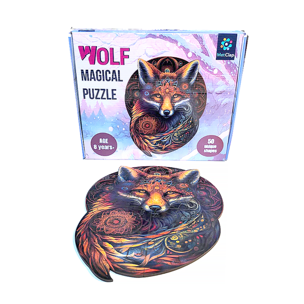 Baby Wolf Puzzle Magical - Metclap Jigsaw Puzzles