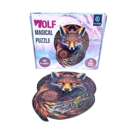 Baby Wolf Puzzle Magical – Metclap Jigsaw Puzzles for Kids & Adults | Fun & Educational