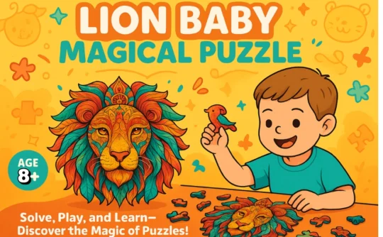 Metclap - Lion Puzzle Magical - Aplus 4