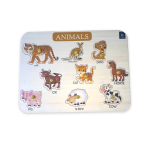 Animal Educational Tray - Early Childhood Education for Kids