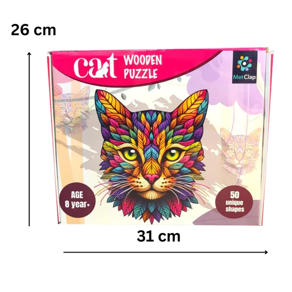 Metclap Magical Baby Cat Jigsaw Puzzle – Engaging and Educational Fun for Kids | Perfect for Toddlers & Preschoolers