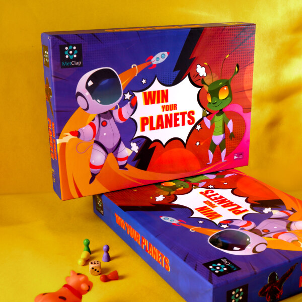 MetClap Win Your Planet Game - Solar System Adventure for Kids Age 5+