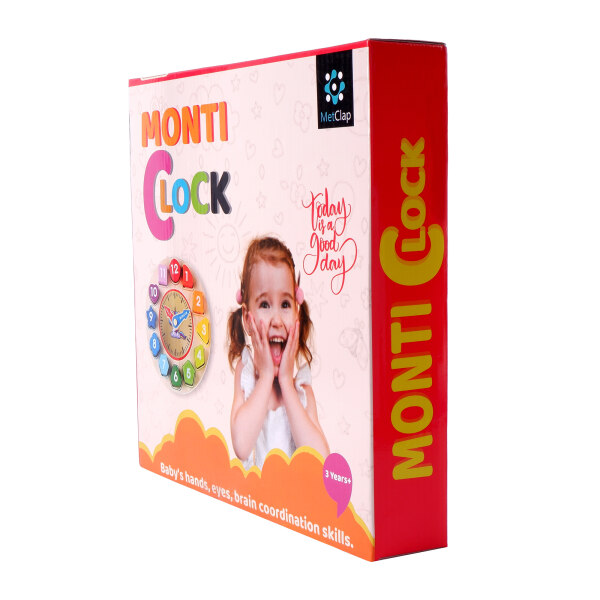 Metclap Monti Clock – Educational Skill Development Toy for Kids