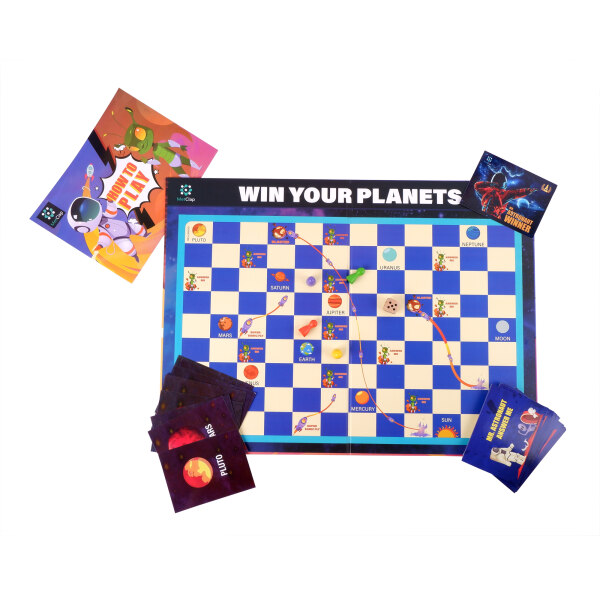 MetClap Win Your Planet Game - Solar System Adventure for Kids Age 5+