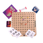 MetClap Number Ninja Wooden Math Board Game