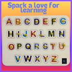 Metclap Alphabet tray - Early Childhood Education For Kids