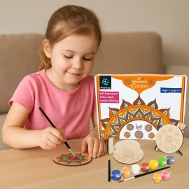 DIY Mandala Art Coasters for Kids – Unleash Creativity & Develop Motor Skills