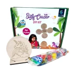 DIY Baby Coaster Kit – Customizable and Creative Coaster Craft for Kids | Fun and Educational Art Project