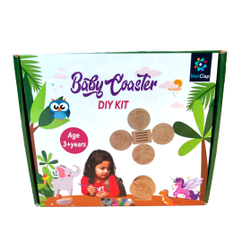 DIY Baby Coaster Kit – Customizable and Creative Coaster Craft for Kids | Fun and Educational Art Project