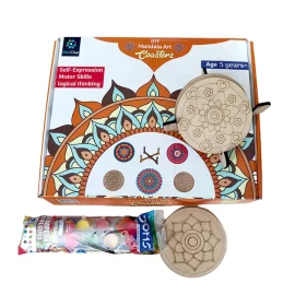 DIY Mandala Coasters Kit: Creative Diy Crafting for Kids