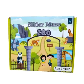 Slider Maze Zoo: Interactive Animal Adventure for Kids