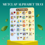 Metclap Alphabet tray - Early Childhood Education For Kids