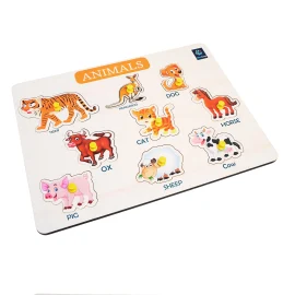 Animal Educational Tray - Early Childhood Education for Kids