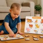 Animal Educational Tray - Early Childhood Education for Kids