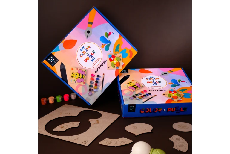 Ultimate Color & Puzzle DIY Kit – Fun Learning Craft for 5+