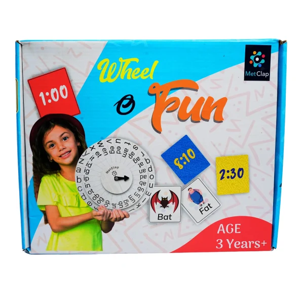 Metclap's Wheel of Fun – Engaging Educational Game for Kids