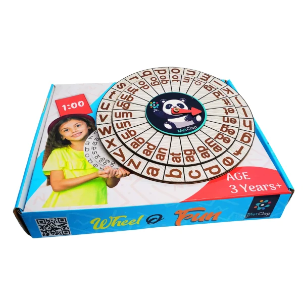 Metclap's Wheel of Fun – Engaging Educational Game for Kids