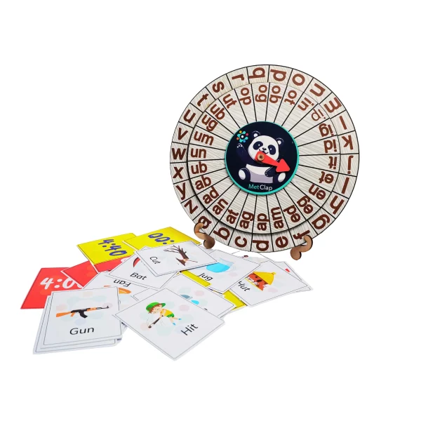 Metclap's Wheel of Fun – Engaging Educational Game for Kids