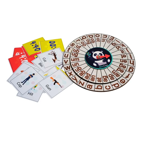 Metclap's Wheel of Fun – Engaging Educational Game for Kids