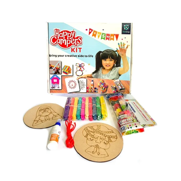 Metclap Happy Campers DIY KIT- Ages-5 Years + - Image 4
