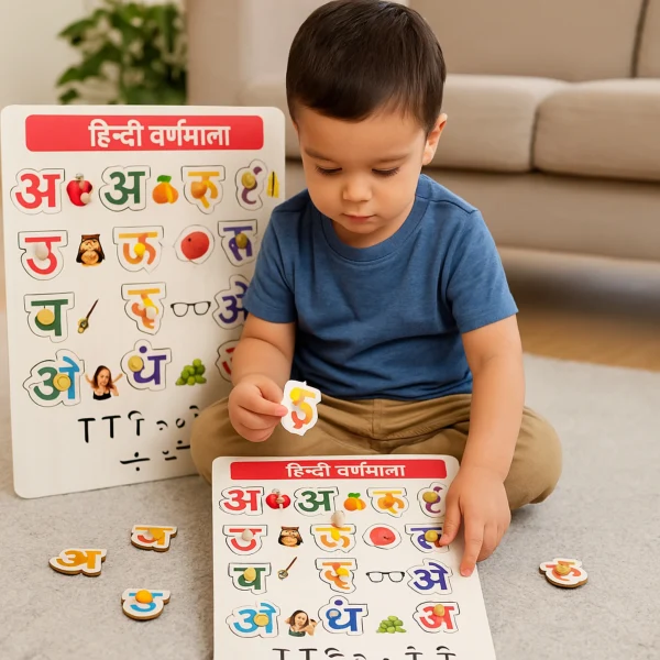 Ultimate Hindi Varnmala Learning Board - Exceptional Montessori Educational Toy | Superior Alphabet Teaching Tool