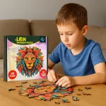 Baby Lion Puzzle Magical - Metclap jigsaw puzzles