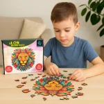 Baby Lion Puzzle Magical - Metclap jigsaw puzzles