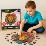 Baby Lion Puzzle Magical - Metclap jigsaw puzzles