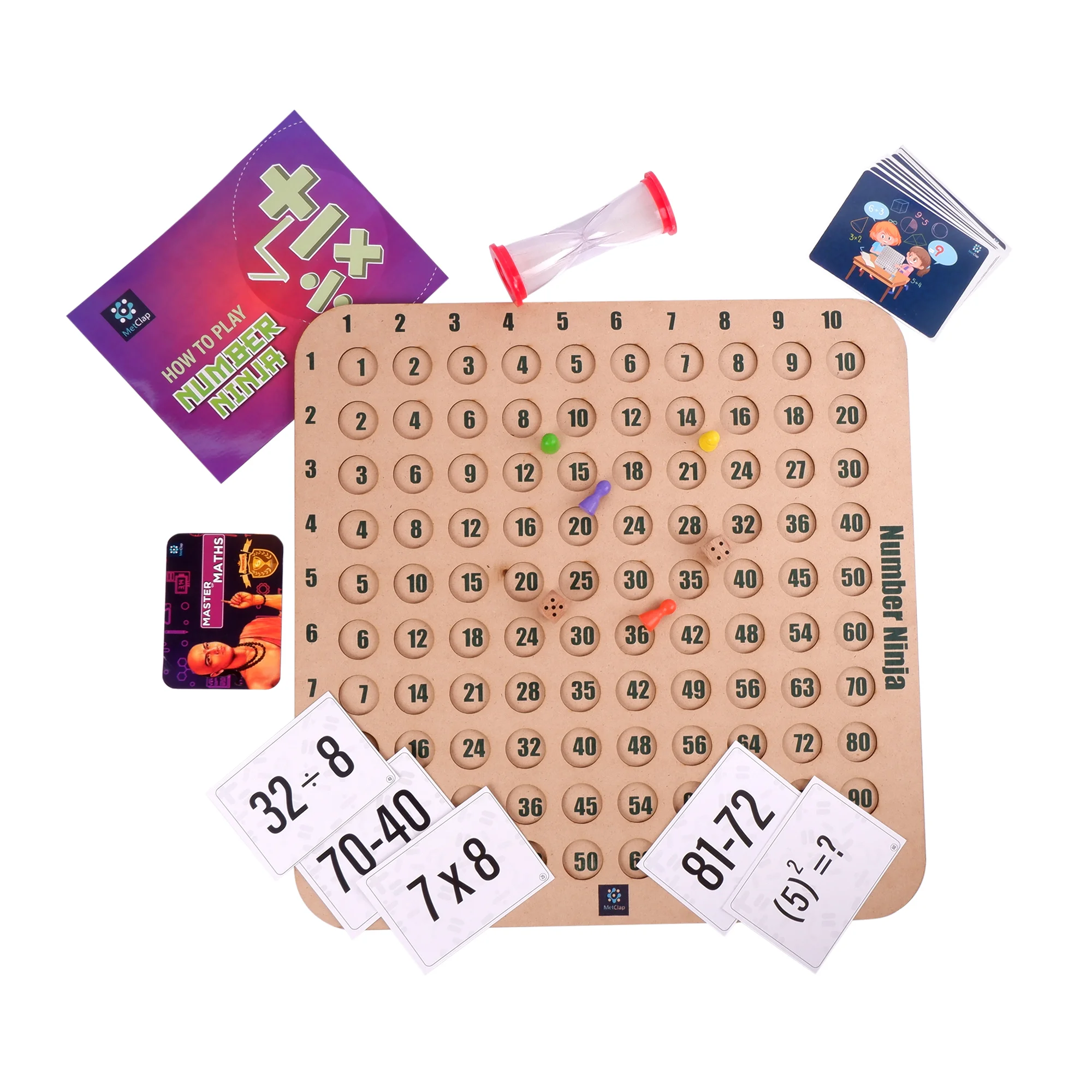 Metclap - Number Ninja - Product Image
