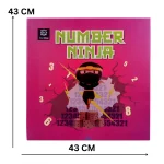 MetClap Number Ninja Wooden Math Board Game