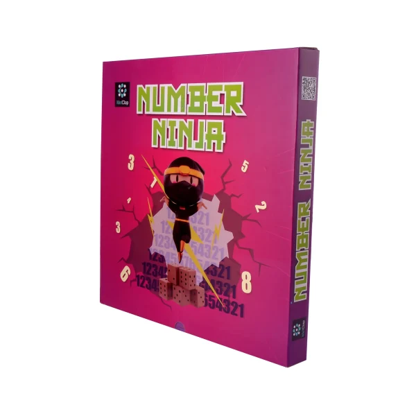 MetClap Number Ninja Wooden Math Board Game