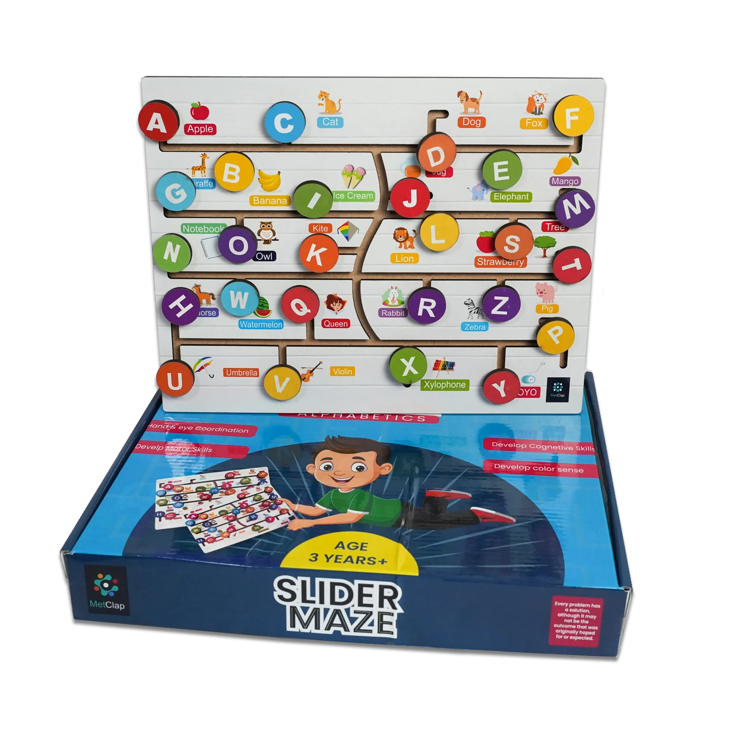 Metclap - Metclap - Slider Maze Alphabets -