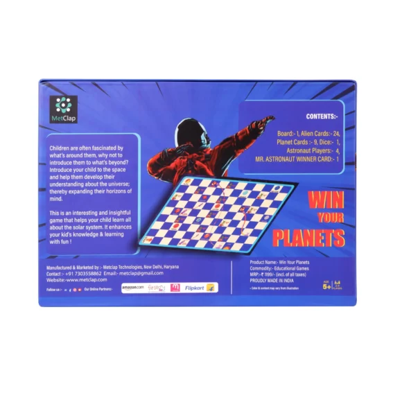 MetClap Win Your Planet Game - Solar System Adventure for Kids Age 5+ - Image 5