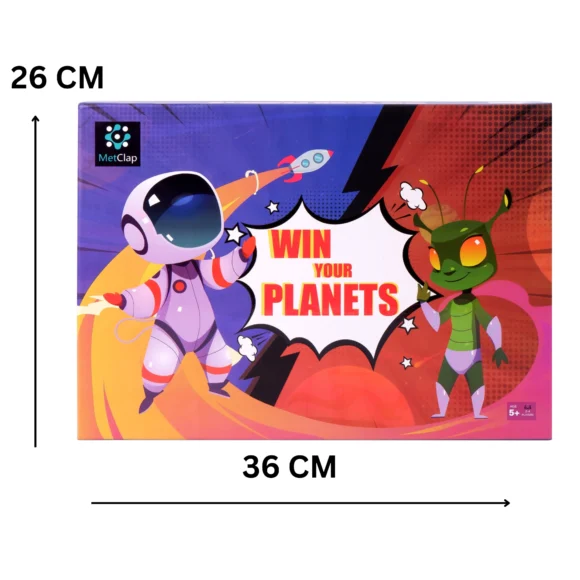 MetClap Win Your Planet Game - Solar System Adventure for Kids Age 5+ - Image 9