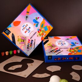 MetClap Creative Color & Puzzle Diy Kit for Kids