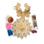 DIY Peacock Rangoli Kit - Create Stunning Rangoli Designs