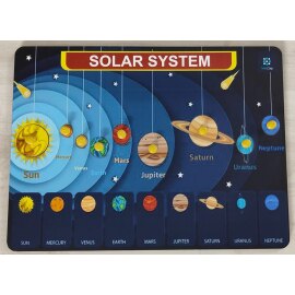 SOLAR SYSTEM EDUCATIONAL TRAY - SOLAR SYSTEM GAME