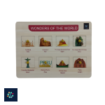 WONDERS OF THE WORLD EDUCATIONAL TRAY