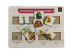 WONDERS OF THE WORLD EDUCATIONAL TRAY